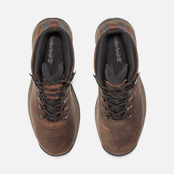 TIMBERLAND MEN\'S 11 FLUME WATERPROOF LACE UP HIKING BOOTS DARK BROWN NIB main image 4